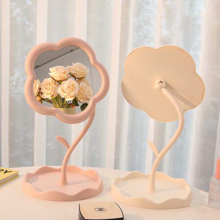 Ins desktop flower mirror