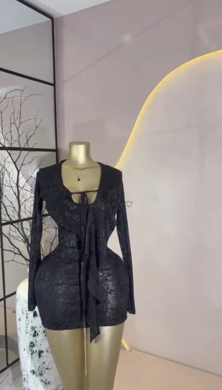 Black party dress