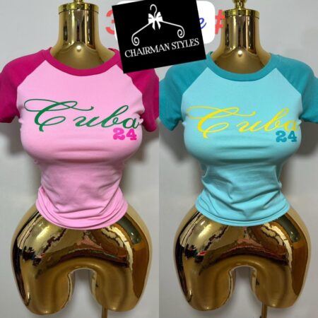 Pink Cuba top